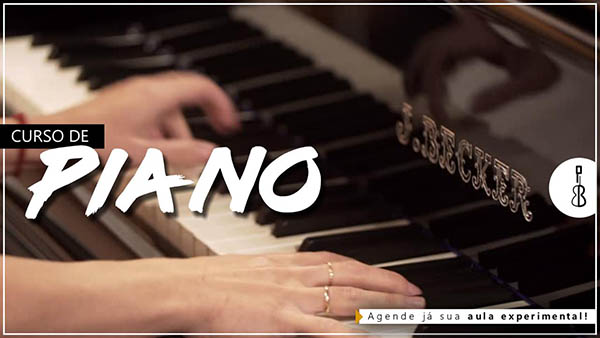 Aulas de piano on-line ou presenciais 